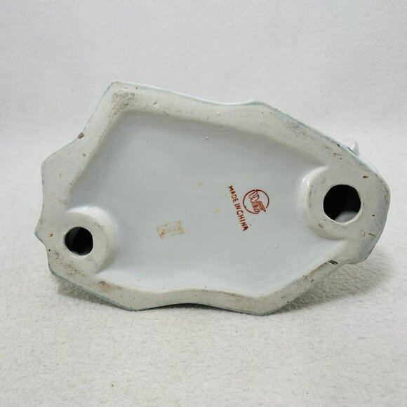 Wei Sea Lion Seal Otter Figurine Sculpture Display Ocean Shelf Sit Fruit Banana - Picture 5 of 10